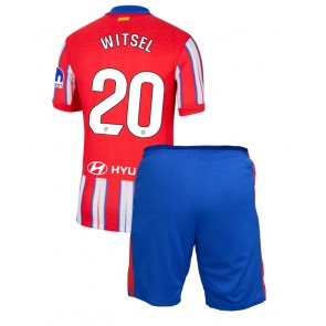 Atletico Madrid Axel Witsel #20 Dětské Domácí dres komplet 2024-25 Krátký Rukáv (+ trenýrky)